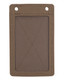 ID Card Holder Velcro Coyote Brown