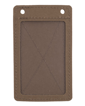 md-textil ID Card Holder Velcro Coyote Brown