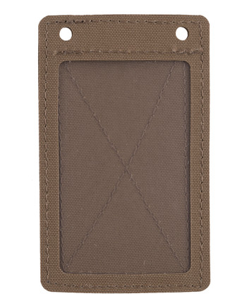 md-textil - ID Card Holder Velcro Coyote Brown