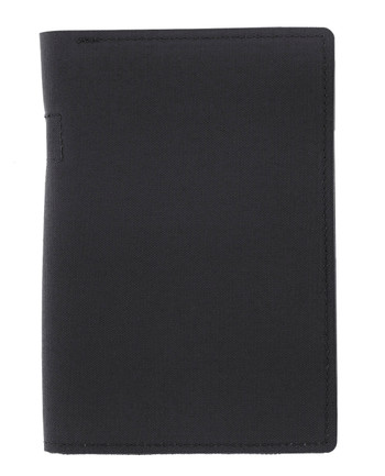 md-textil - Document Case A6 w/ Zipper Black