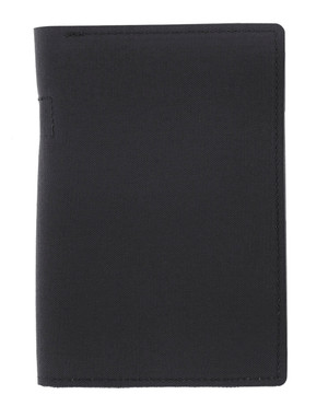 md-textil - Document Case A6 w/ Zipper Black