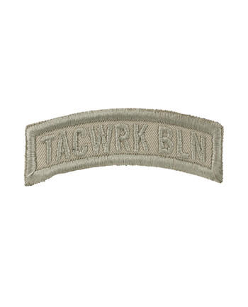 TACWRK - Bow Patch Gestickt Tan