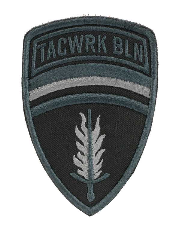 TACWRK Brigade Patch Gestickt Schwarz