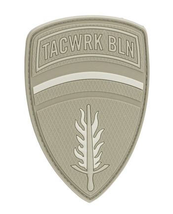 TACWRK - Brigade Rubber Patch Tan