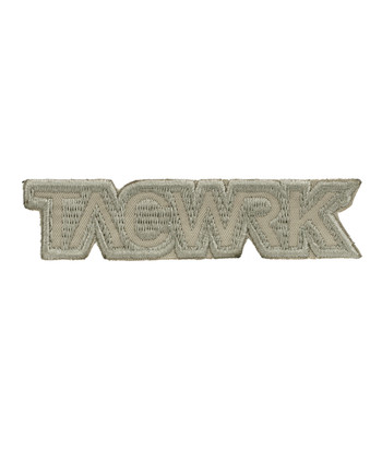TACWRK - Cutout Patch Gestickt Tan