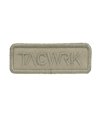 TACWRK - Square Patch Gestickt Tan