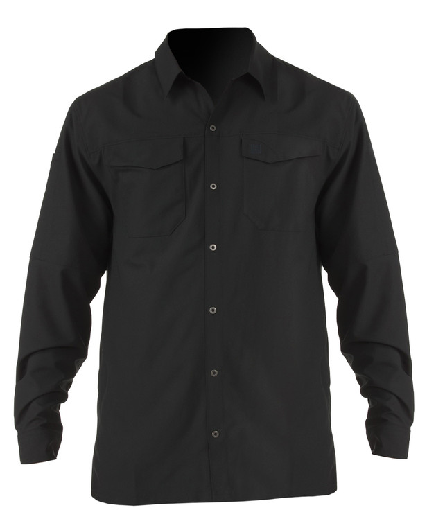 5.11 Tactical Freedom Flex Long Sleeve Shirt, Black