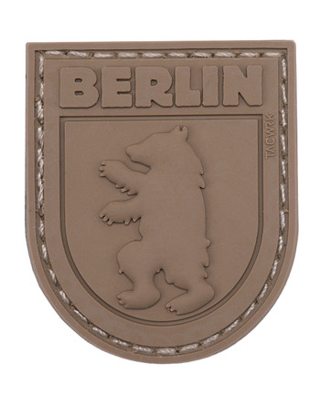 TACWRK - Berlin Bear Patch All Brown
