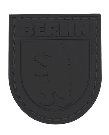 TACWRK - Berlin Bear Patch All Black