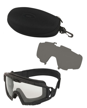 Oakley SI Ballistic Goggle 2.0 Black Array Clear/Grey