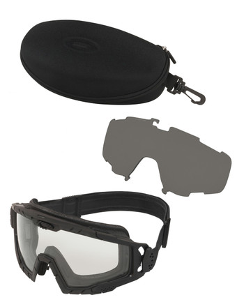 Oakley - SI Ballistic Goggle 2.0 Black Array Clear/Grey