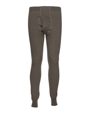 Woolpower Long Johns Man 400 w/fly Pine green