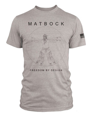 Matbock - DaVinci Operator T-Shirt Grau