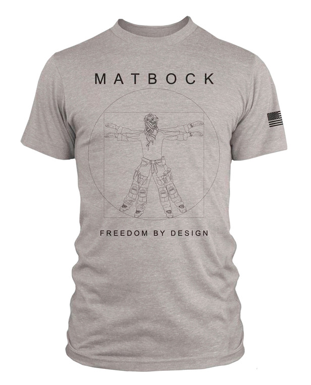 Matbock DaVinci Operator T-Shirt Grey