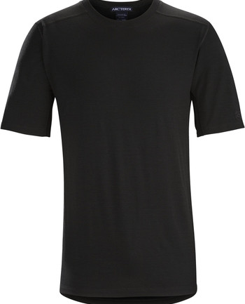 Arc'teryx LEAF - Cold WX T-Shirt AR Men's (Wool) Black Schwarz