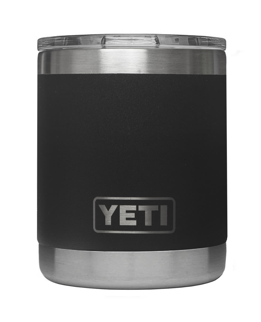Yeti Rambler Lowball 10 Oz. Black Polypropylene Tumbler Handle – Hemlock  Hardware