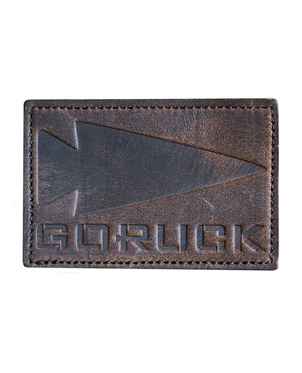 GoRuck GORUCK Spearhead Brown Leather Patch