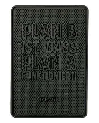 TACWRK - Plan B Rubberpatch Oliv