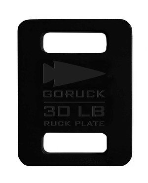 GoRuck - Ruck Plate - 30 LB (Rucker) Black
