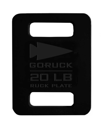 GoRuck - Ruck Plate - 20 LB (Rucker) Black