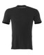 Merino Slim T-Shirt Black Schwarz