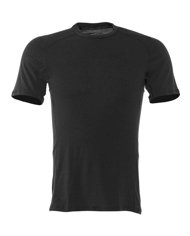 DNS Alpha Merino Slim T-Shirt Black Schwarz