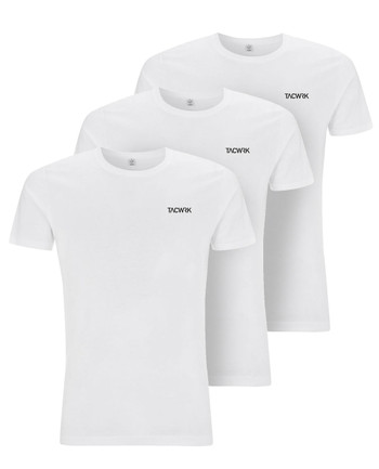 TACWRK - TACWRK 3 Pack T-Shirts White