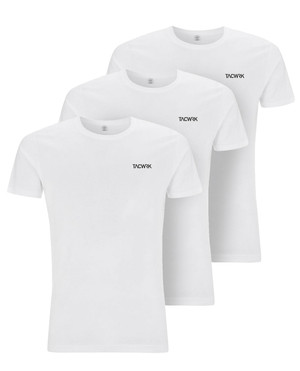TACWRK - TACWRK 3er Pack T-Shirts Weiß