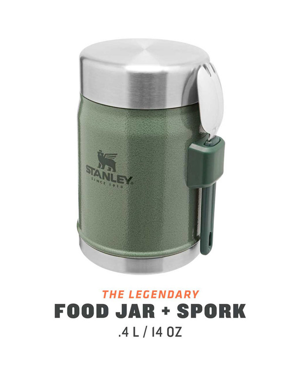 Stanley Classic Food Jar + Spork 0.4l Green
