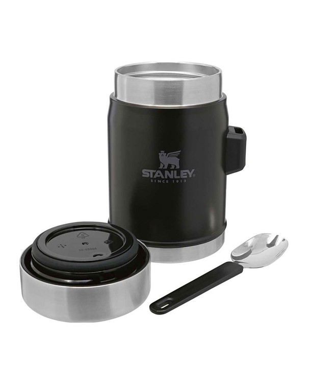 Stanley Classic Food Jar + Spork 0.4l Matt Black
