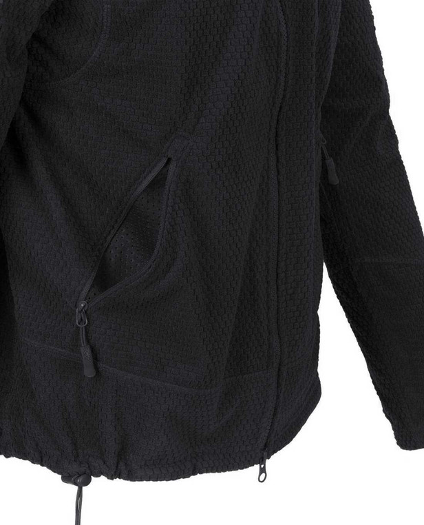 Helikon Tex Alpha Tactical Jacket Grid Fleece Black