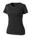 WOMEN'S T-Shirt Cotton Black Schwarz