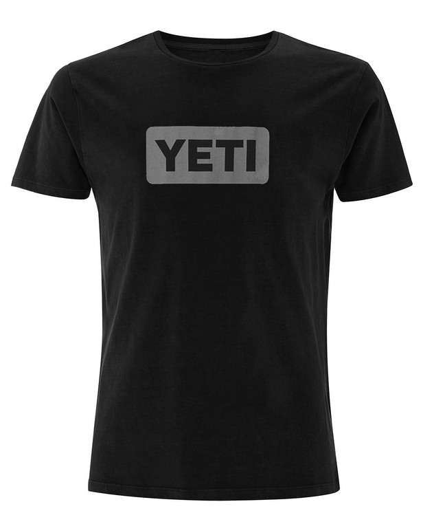 YETI Logo Badge C&S Short Sleeve Black/Grey