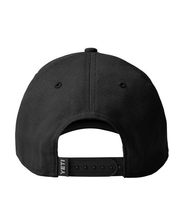 YETI Velcro Badge Hat Black Schwarz