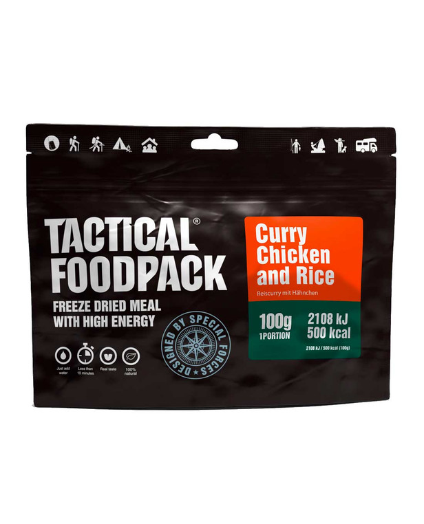 Tactical Foodpack Curry Chicken and Rice