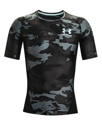 Under Armour - Iso-Chill Compression Printed SS Black