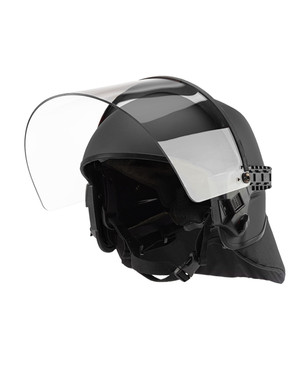 Busch PROtective AMR-1 E inkl. Visier Rail non FR schwarz