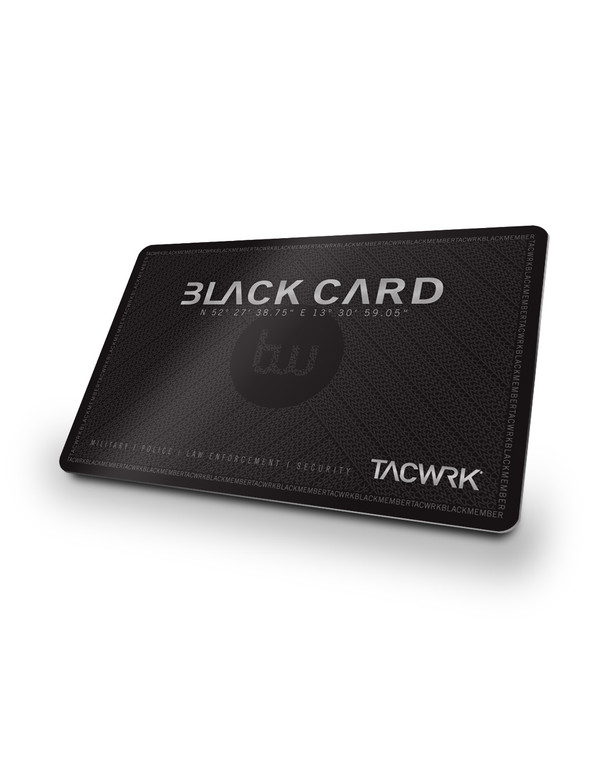 TACWRK Black Card 20% Mitgliedschaft
