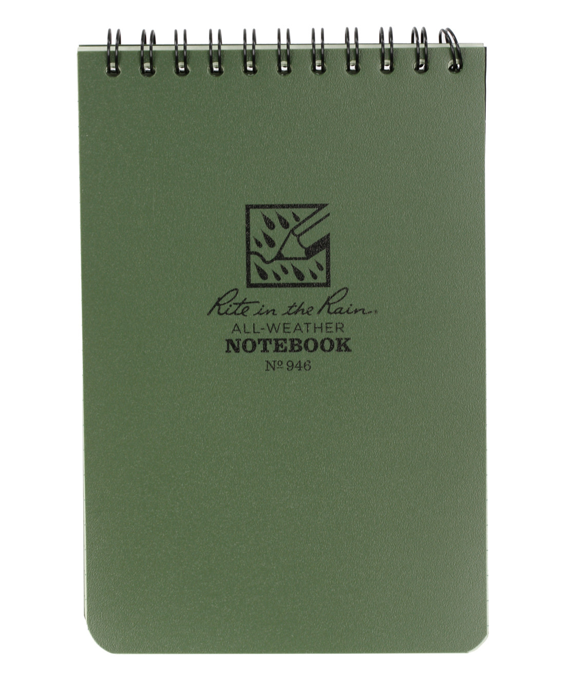 Rite in the Rain Tactical Pocket Notebook 4 x 6 Green 946 TACWRK