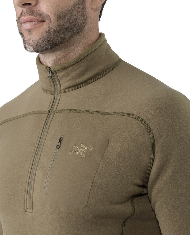arc teryx leaf cold wx zip neck sv