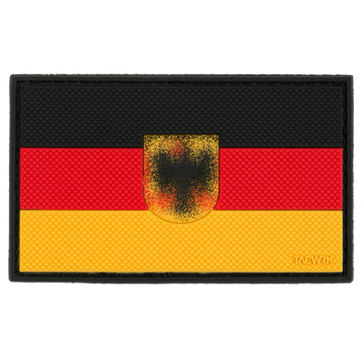 Tacwrk Deutschlandflagge Wappen Schwarz Rot Gold Flagadler Srg Tacwrk