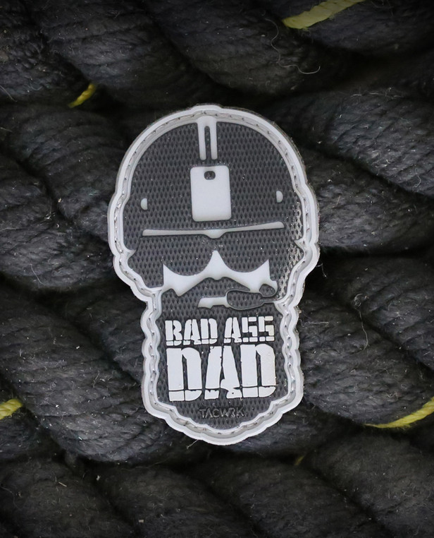 TACWRK Bad Ass Dad Patch Swat