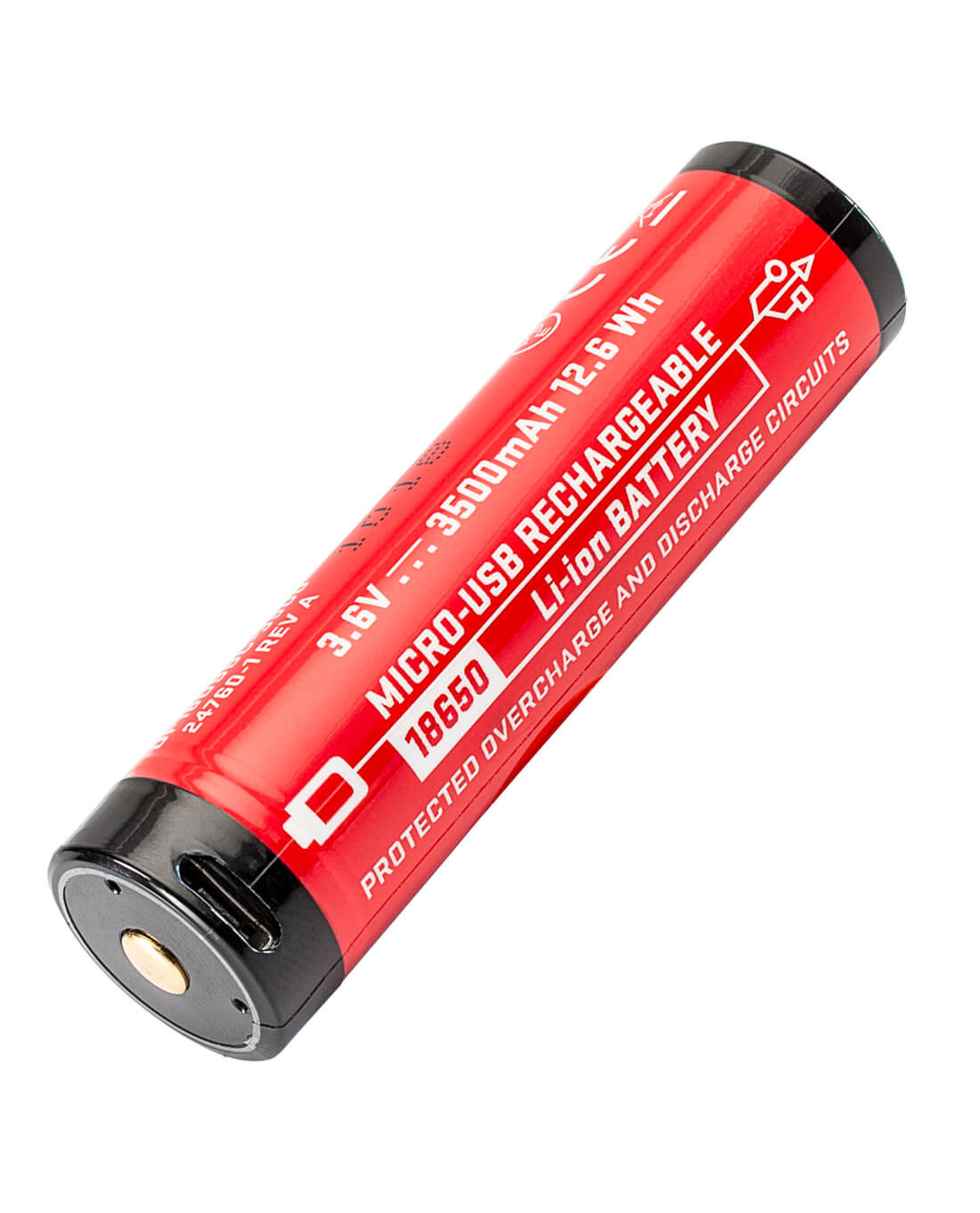 SureFire 18650 Rechargeable Battery SF18650B TACWRK