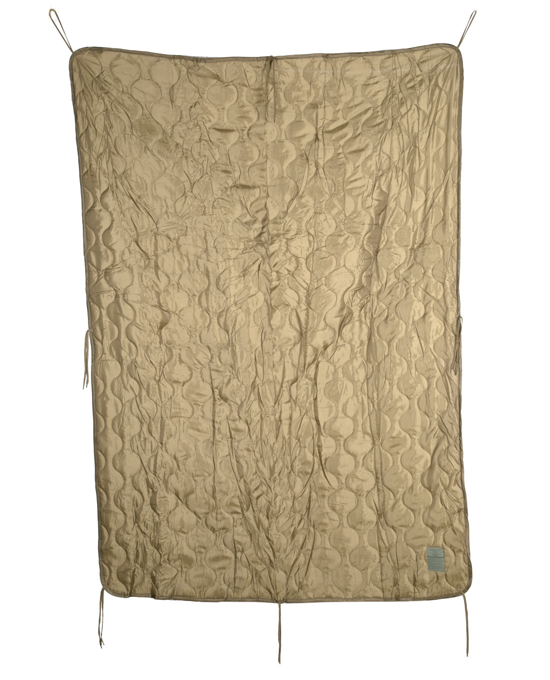 Mil-Tec US Army PONCHO LINER Travel Blanket 210 x 150 cm Black