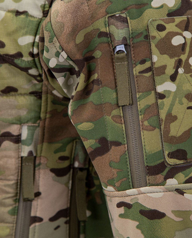 multicam black softshell jacket