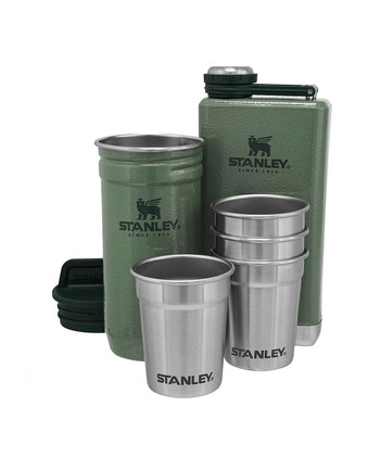 Stanley - Adventure Shot Glass & Flask Gift Set 236ml Green