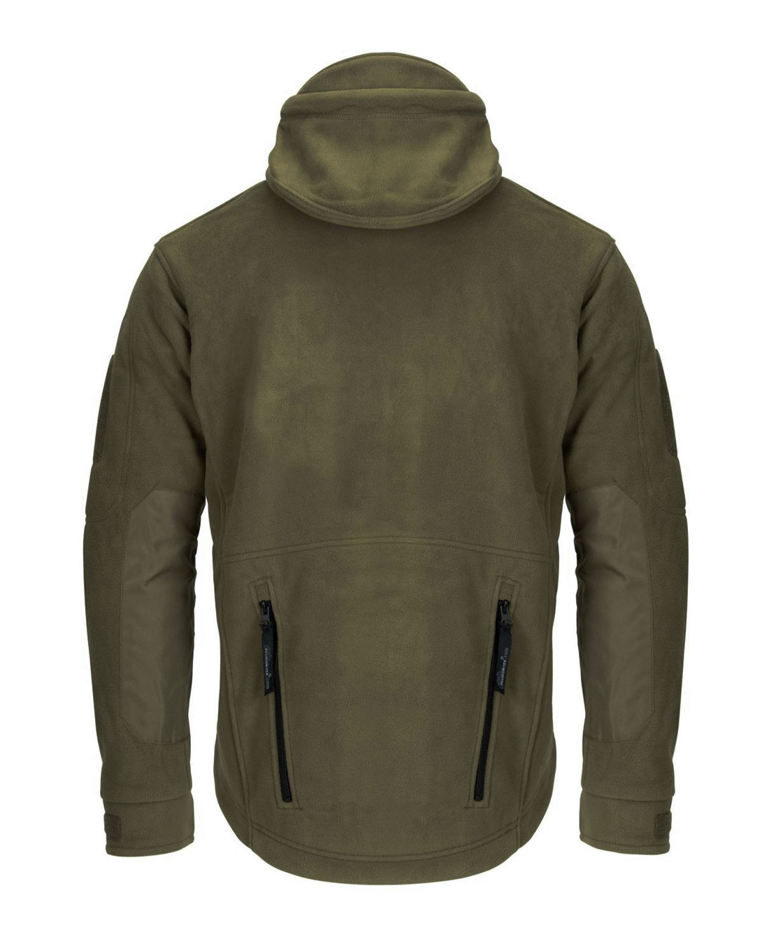 olive green fleece jacket
