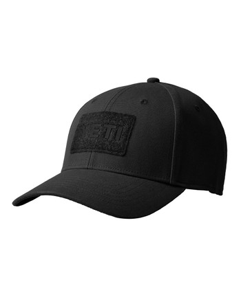 YETI - Velcro Badge Hat Black